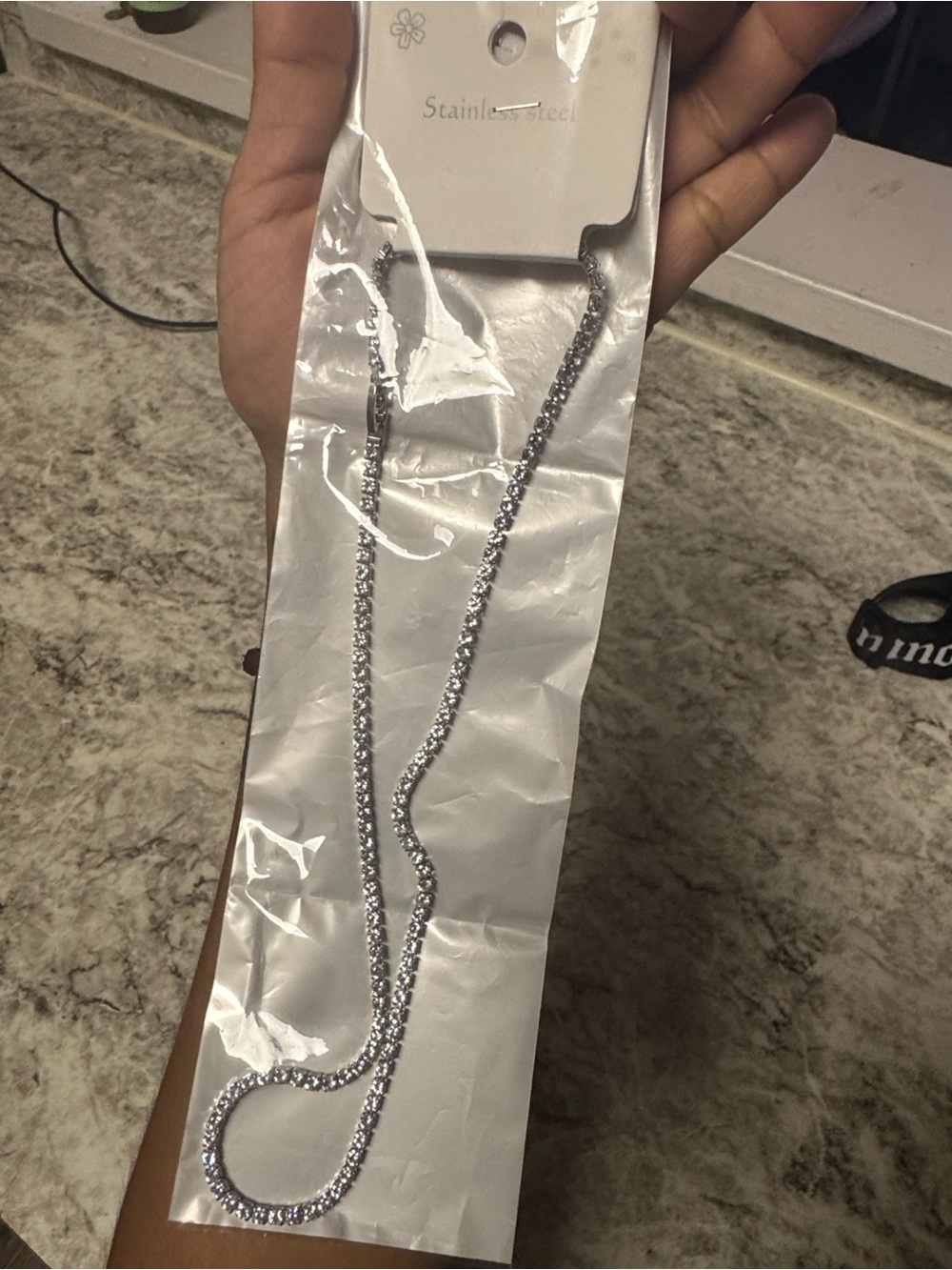 Stainless Steel Silver Chain Necklace